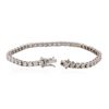 Image 3 : 14KT White Gold 6.05 ctw Diamond Tennis Bracelet