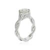 Image 3 : 14KT White Gold 1.85 ctw Diamond Ring