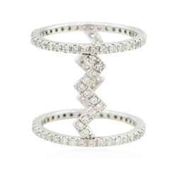 14KT White Gold 1.19 ctw Diamond Ring