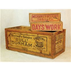 Early Chewing Tobacco Boxes
