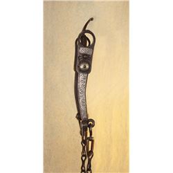 Silver Inlaid Spade Bit