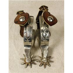 Kelly Silver Spurs