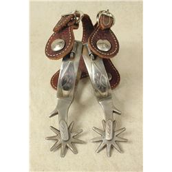 Crockett Silver Spurs