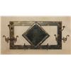 Image 1 : Flash Copper Hat Coat Rack Wall Mirror