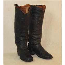 Tall 1880s Cowboy Boots