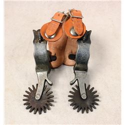 Crockett Silver Spurs