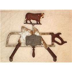 Butcher Shop Meat Hook Advertising