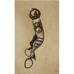 Silver Inlaid Spade Bit