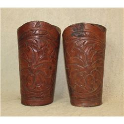 RT Frazier Tooled Cuffs
