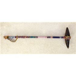 Plains Beaded Dance Wand