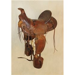 JW Boone Kids Slickfork Saddle