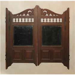 Original 1880s Saloon Doors