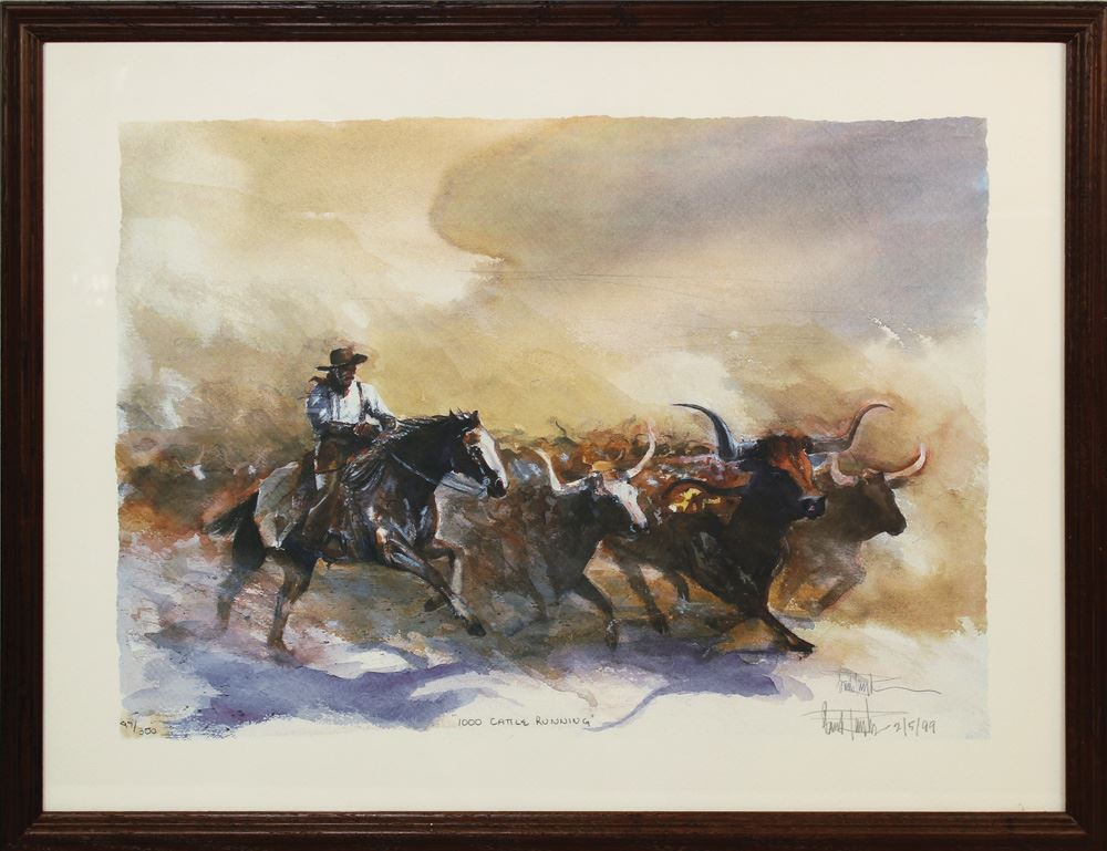 Buck Taylor Watercolor