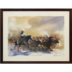 Buck Taylor Watercolor