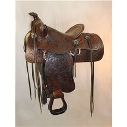 Keyston Tooled Saddle