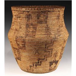 Huge Pima Figural Olla Basket