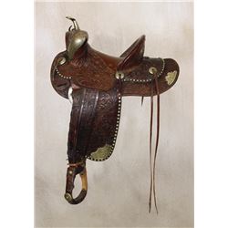 Canon City Silver Mounted Saddle