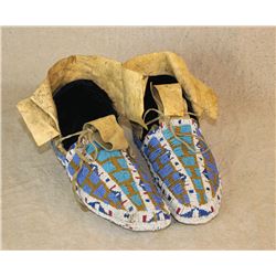 Ceremonial Plains Beaded Moccasins