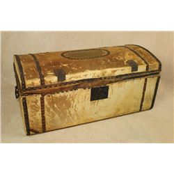 Buffalo Bill Tacked Trunk