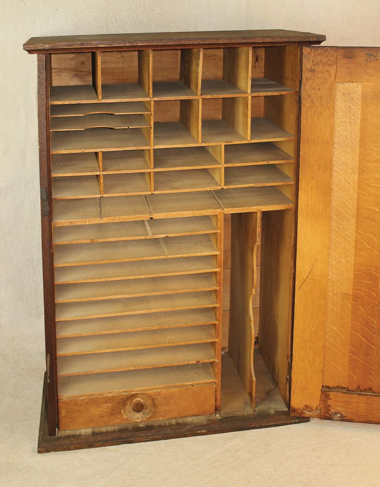 Adams Express Ticket Cabinet