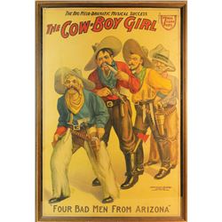 Cow-Boy Girl Poster