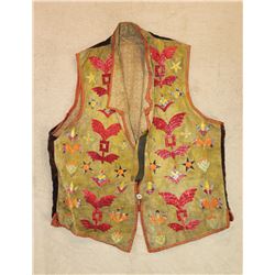 Quilled Indian Vest