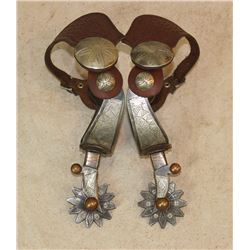 Jack Ferguson Silver Spurs