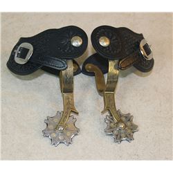 Jerry Wallace Silver Spurs