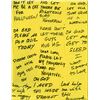 Image 1 : Jim Carrey "Bruce Almighty" Lot of 2 Screen Used Sheet Post-It Prayers