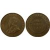 Image 1 : 1924 Halfpenny PCGS AU 58
