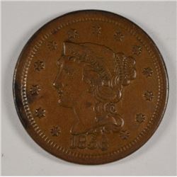 1856 LARGE CENT AU