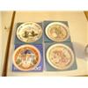 Image 1 : 4 VARIOUS WEDGWOOD COLLECTOR PLATES "TOWER BRIDGE", "CHRISTMAS 79", "CHRISTMAS 87" AND "CHRISTMAS...