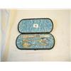 Image 1 : 3 PIECE JAM SET AND CASE COMPRISING: M O P HANDLED BUTTER KNIFE AND 2 JAM SPOONS...