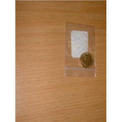 HALF GOLD SOVEREIGN DATED 1894...
