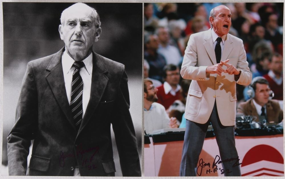 Lot of (2) Jack Ramsay Signed 8x10 Photos (PA LOA)