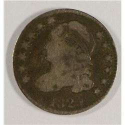 1825 CAPPED BUST DIME, VG