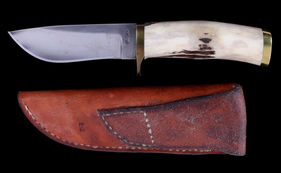 R.J. Jolley Elk Horn Knife Livingston, Montana
