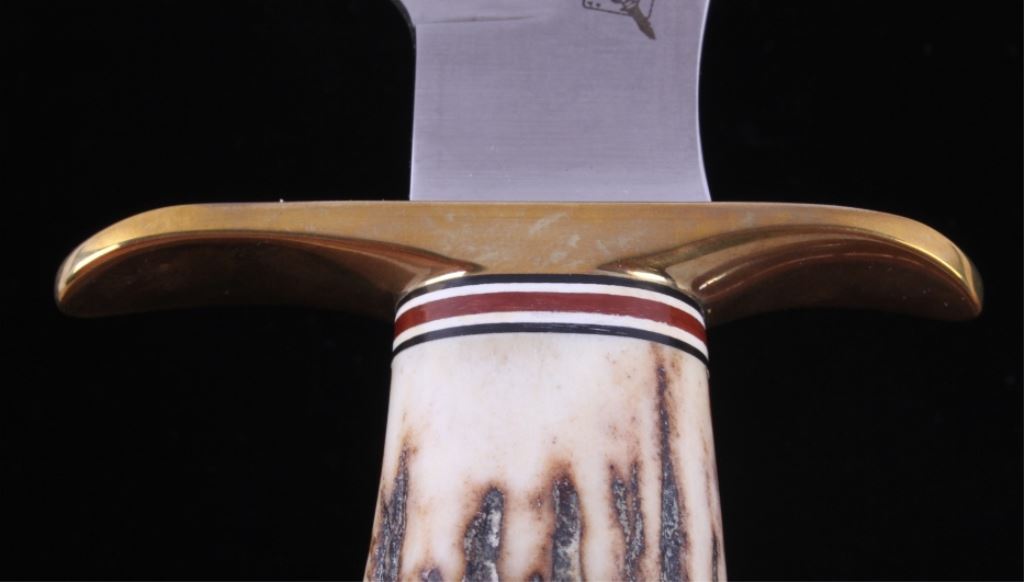 Blackjack Model 17 Stag Horn Knife