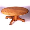 Image 1 : Antique Round Oak Coffee Table