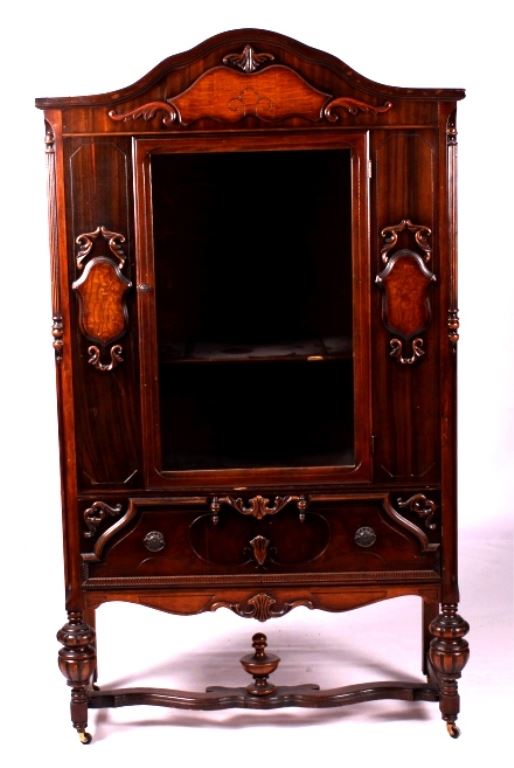 Antique Victorian Mahogany China