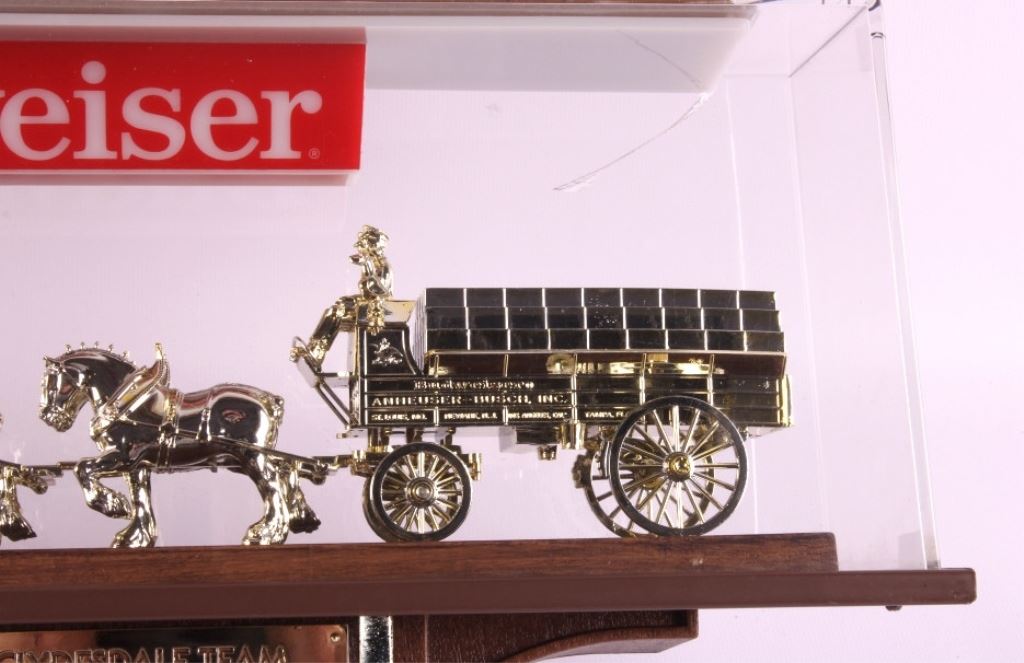 Budweiser Clydesdale Horses Clock