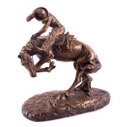 Frederic Remington Bronze  The Rattlesnake 