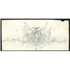 Image 1 : Patriotic Memorial Pencil Drawing, ca.1870-90's