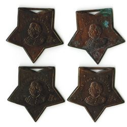 General Philip Sheridan Military Related Medal Quartet, ca.1888-90's