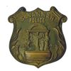 Image 1 : Savannah Police Shield Brass Stamping for Badge, ca.1880-90's