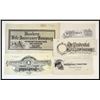 Image 1 : National Standard Insurance Co. of NY; Assurance Co. of America Sample Pair Plus stuff, ca.1900-20's