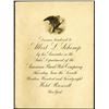 Image 1 : Albert Schomp Dinner Program, 1928.