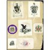 Image 1 : Artwork, Book Plates, Invitations plus ca. 1860-70's.
