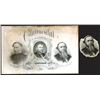 Image 1 : Continental Bank Note Co. Advertising Card Printed on Coated Stock.