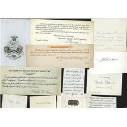 Script engraving examples from ABNC.